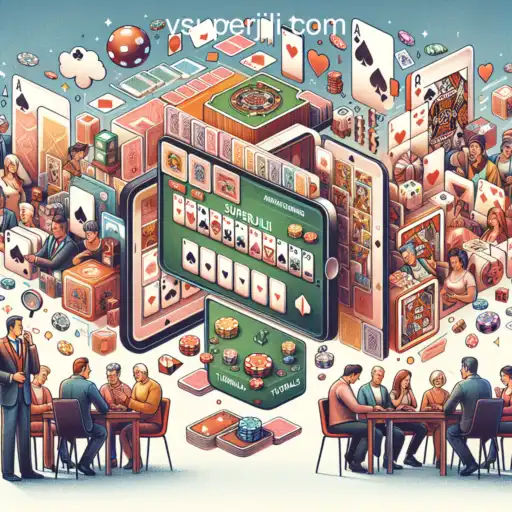 Exploring the World of Card Games on Superjili
